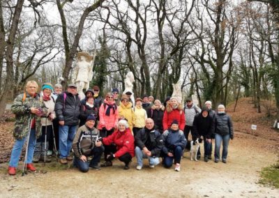 15 décembre 21 – sortie du groupe marche à La pierre de Crazannes avec le Foyer Rural de Grand Village