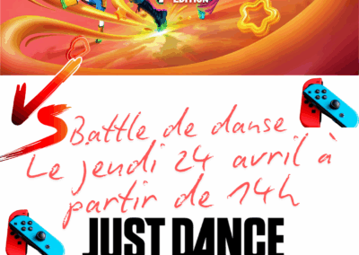 Tournoi Just Dance 24 avril 2025