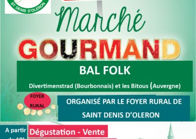 Marché gourmand de juin