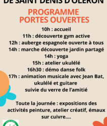 Portes Ouvertes le samedi 13 de 10h à 17h à l’Escale