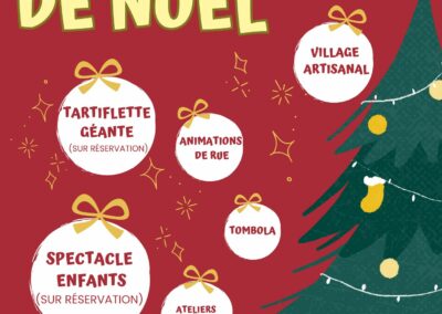 Marché de Noel – Téléthon Dimanche 30 novembre à la place du marché de St Denis d’Oléron